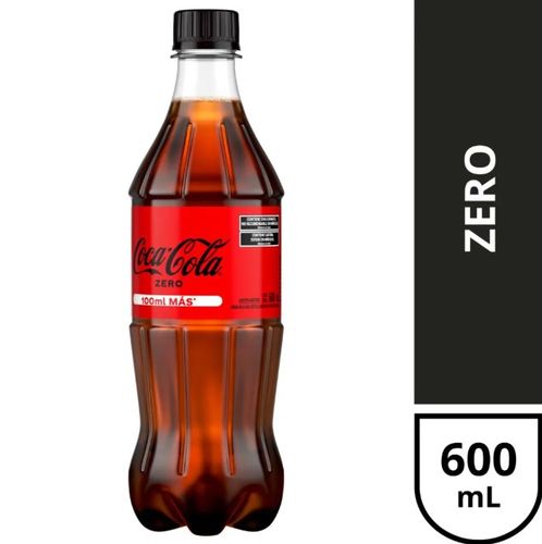 Gaseosa Zero X 600 Ml Coca-cola